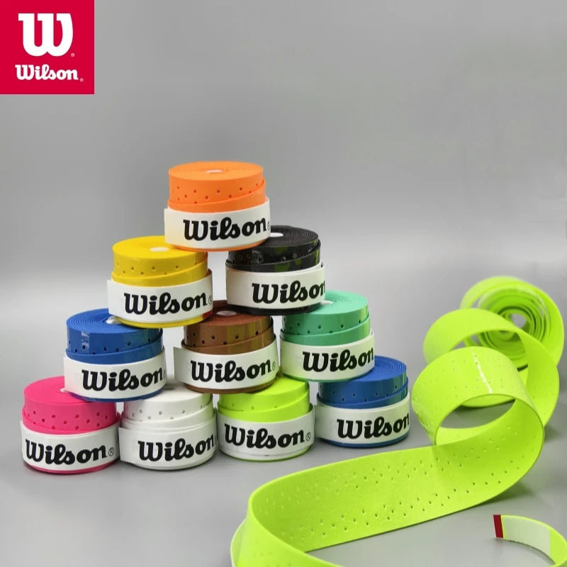 15/30 UNIDADES WILSON ORIGINAL OVERGRIP ANTI DESLIZANTE